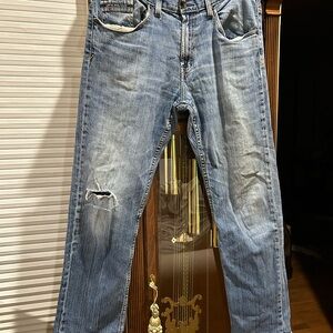 U.S. Polo Assn. Men's Blue Straight Jeans